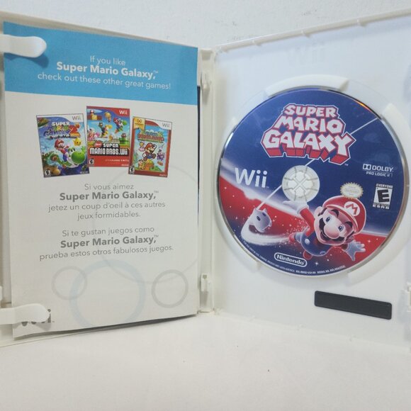Super Mario Galaxy (Nintendo WII, 2011) CIB - Picture 4 of 6